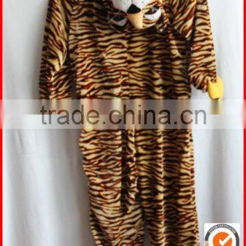 Plush tiger shapes kids halloween costumes