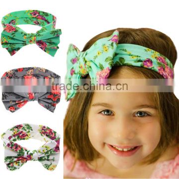 Supplier Of Cotton Fabric Kids Prints Headband Bulk Baby Girl Headband Vintage Low Cost