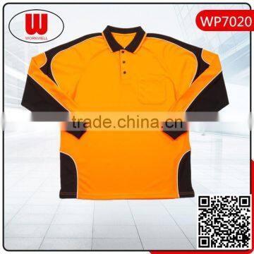 high quality polyester custom polo shirt