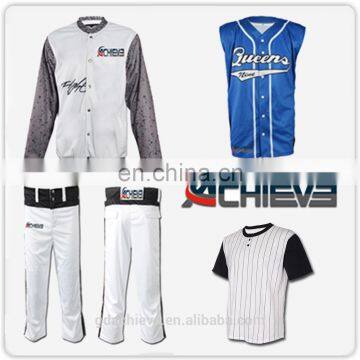 wholesale sublimation custom baseball pants,custom logo baseball jersey