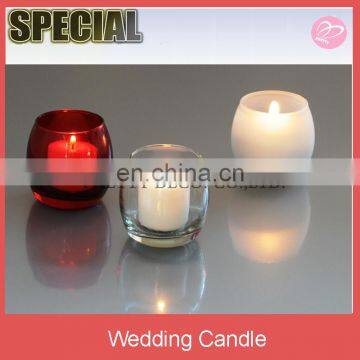 Small pillar Decorative scented wedding candle