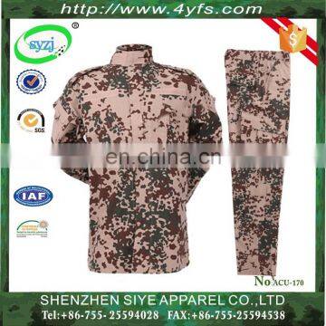 100% cotton CVC TC 100% Polyester Digital military uniform Army combat uniforms