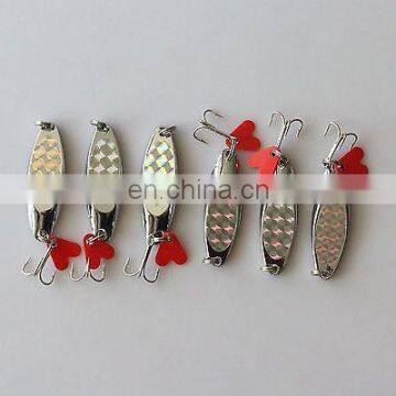 Silver Slice Spoon Baits