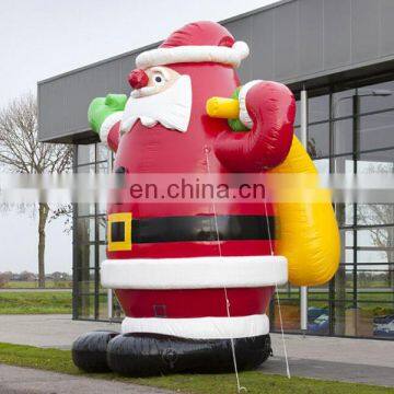 new product decoration giant inflatable santa claus for christmas