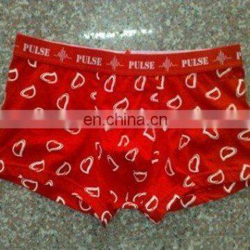 hot selling red men's underwear