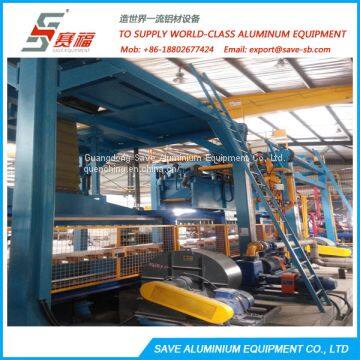 Aluminium Extrusion Profile Spray Quenching