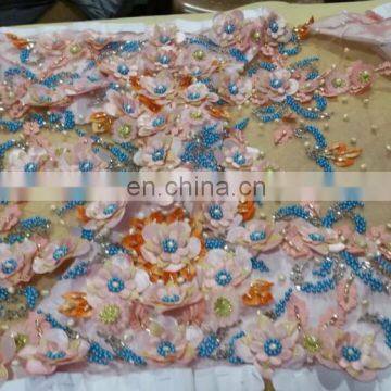 Hand Made Embroidered Fabrics Stone and Bead Work 2017