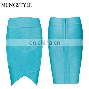 High quality women bandage sexy bodycon mini rayon bandage women elegant skirts