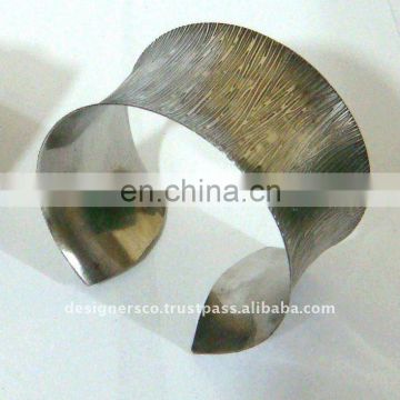 Brass Concave Cuff