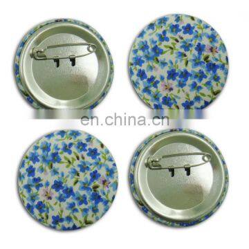 Wholesale Matte Fabric Pin Button Badge For Advertisement