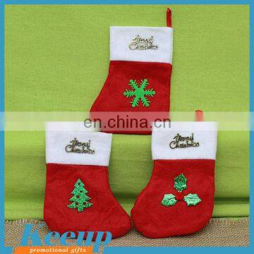 Customized Branded Promotional Felt Xmas Stockings for Christmas Gift photo-5