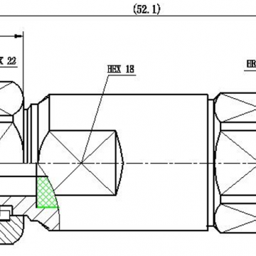 RoHS 4.3/10 MINI DIN Male RF Feeder Connectors Made by Fined Copper Alloy For 1/2 photo-5