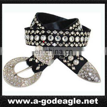 Women's diamond belt