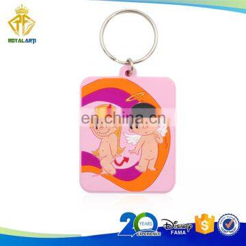 3D Factory Custom Angel PVC Keychain