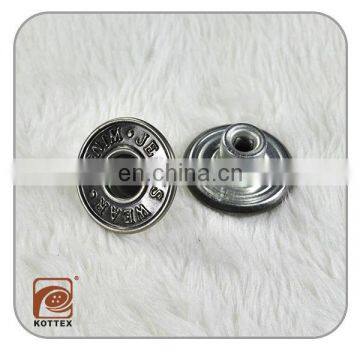 Custom design jeans metal snap button,eyelets button