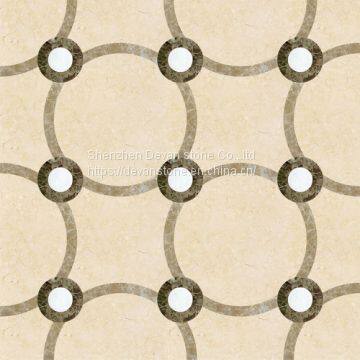 Stylish New Mosaic Waterjet Cut Mosaic for Bathroom photo-3