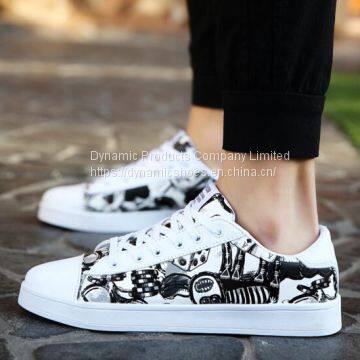 Graffiti Design Lovers Casual Shoes photo-2
