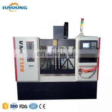 VMC7126 China small wholesale price vertical machine center for 3 axis lathe