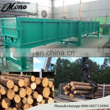 Single roller peeling machine/Tree skin removing machine/drum debarker for sale