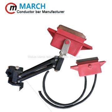 Power Distribution Equipment Safety Conductor Busbar Current Collector Carbon Brush photo-5