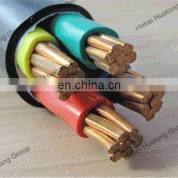 CE approved Low voltage xlpe insulated PVC sheath 4x50mm2 cable