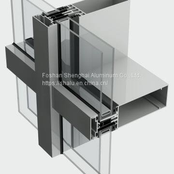 Aluminum profile for curtain wall Insulation board Accessories aluminum window frames