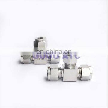 Quick coupler O.D 8 mm hard tube flanged steel pipe fittings stainless pipe flanges ss fittings manufacturer