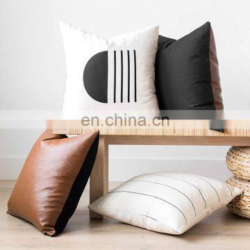 Wholesale Patterns Cotton Sofa Printed Cushion Covers for Home Decorative