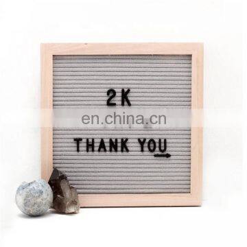 2018 New Arrival Hot Sell Felt Board Letters With Plastics Letters Felt Notice Board for Decoration photo-5