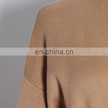 Patchwork Fur Pocket Women's Knitted Coat Autumn New photo-6