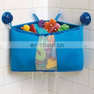 Custom Design Bathroom Storage Bag Kids Toy Hanging Wall Storage Bag Cartoon Mesh Storage Organizer photo-4