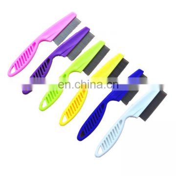 Stainless steel needle flea comb cats and dogs pet flea comb