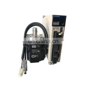 Yaskawa V Series 200w SGDV-1R6A01A and SGMJV-02ADA21  Servo Motor For Mask Making Machine