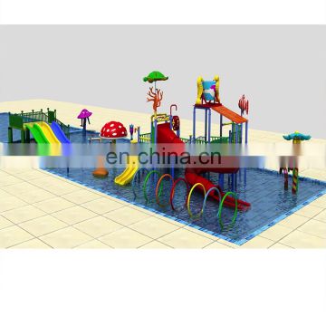 Newest design water playground water play equipment water slides prices