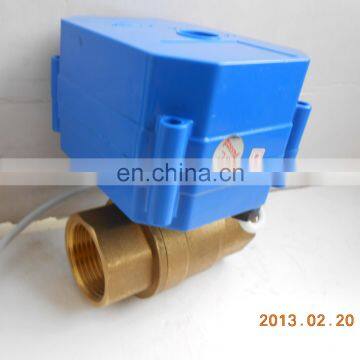 12V 24V 5V 9V CR01 CR02 CR04 CR05 Brass Ss304 Upvc 4.0nm CWX-60P 4nm Electric Ball Valve photo-2