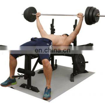 Vivanstar ST6683 Gym Equipment Set Folding Bench Press With Weight And Supine Board