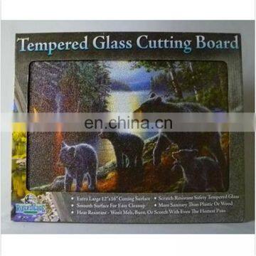 Professional Supplier First Grade Glass Cutting Board With Smooth Surface