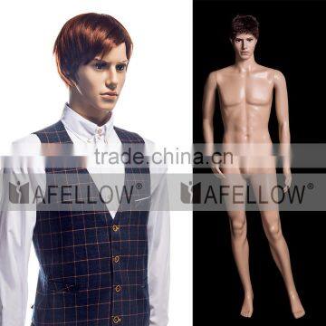 Male PC plastic,Realist Plastic Material Cheap men mannequin M009-XFM02