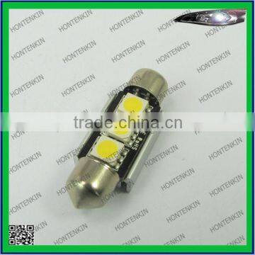 High quality new model festoon light 12V 3smd 5050 36mm led car light