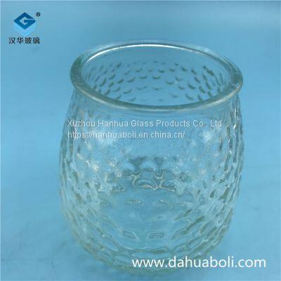Wholesale 400ml Candle Glass Craft Glass Candlestick Manufacturer photo-4