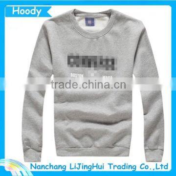 Long sleeve round neck sweatshirt without hood