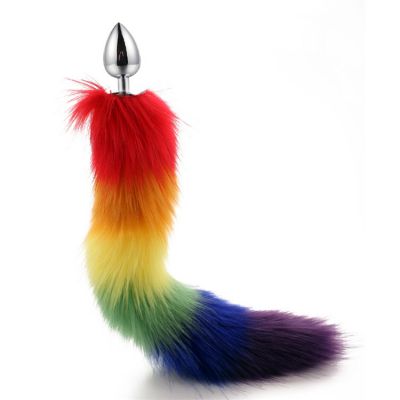 Drop shipping Hotselling fox tail anal plug butt plug sex toys anal anal plug tail