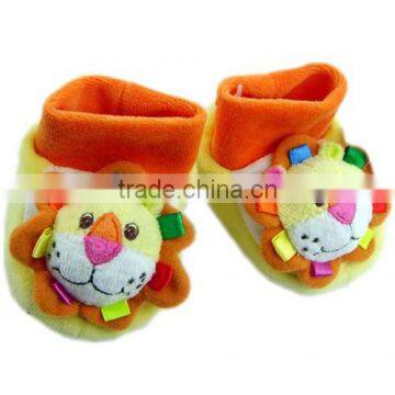 cute plush baby shoes indoor