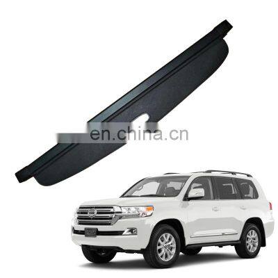 Waterproof Rear Trunk Security Shielding Shade Retractable Cargo Cover For Toyota Land Cruiser 2010-2018 Accessories