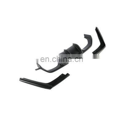 ABS matt black Car Rear Bumper Lip Spoiler Diffuser for BMW F80 M3 F82 F83 M4 14-19 Standard and Convertible