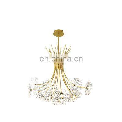 Northern Europe Modern Dandelion Restaurant Chandelier Creative Pendant Lighting