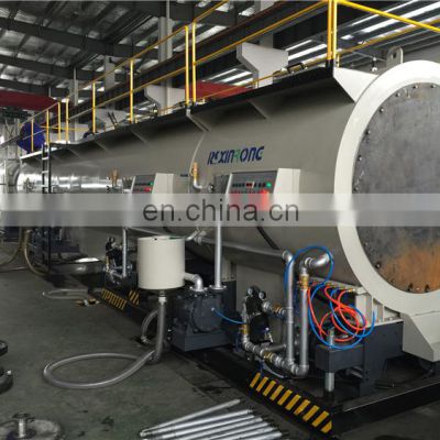 Xinrong machinery produced big diameter machinery pp pe pipe making machine