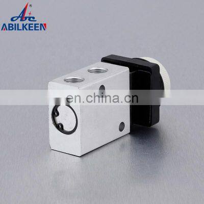 Protruding Type Control Valve Stainless Steel JM322PPL G1/4 Thread Raised Head Mechanical Pneumatic Valve