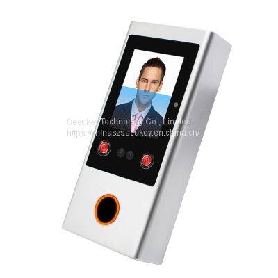 Face and Card Access Control With Smart Time Attendance Support Three Language Switching photo-4