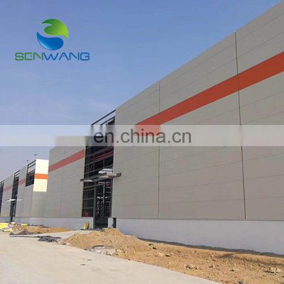 Fast Assembled Prefab Building Construction Steel Structural Warehouse